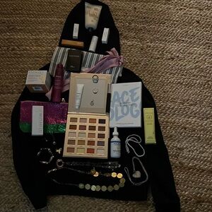 Grab Lot of designer makeup, masks, 14k,10k wearable jewelry makeup!!HaveFun!